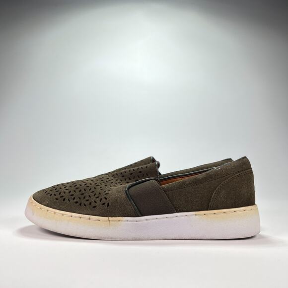 Vionic Kani Olive Green Casual Slip On Sneakers Shoes TVW5352 Women's Size 7 - Picture 4 of 10